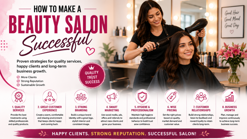 How to Make Beauty Salon Business Successful
